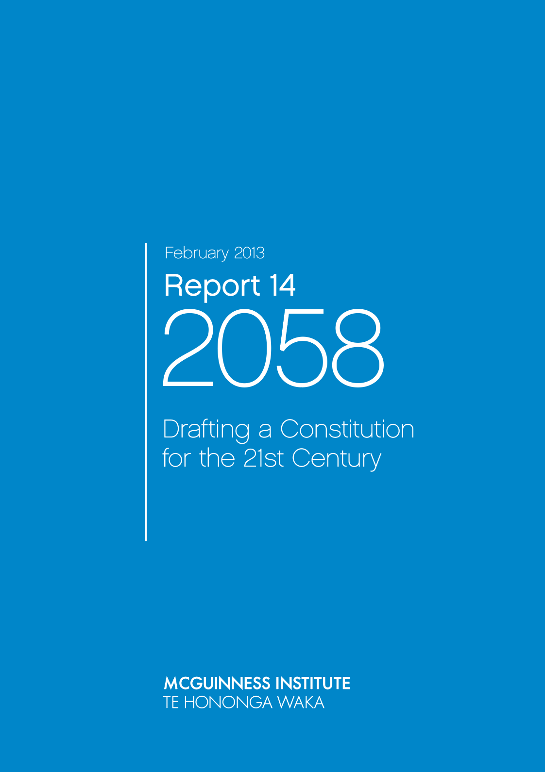 Report 14 - Project 2058